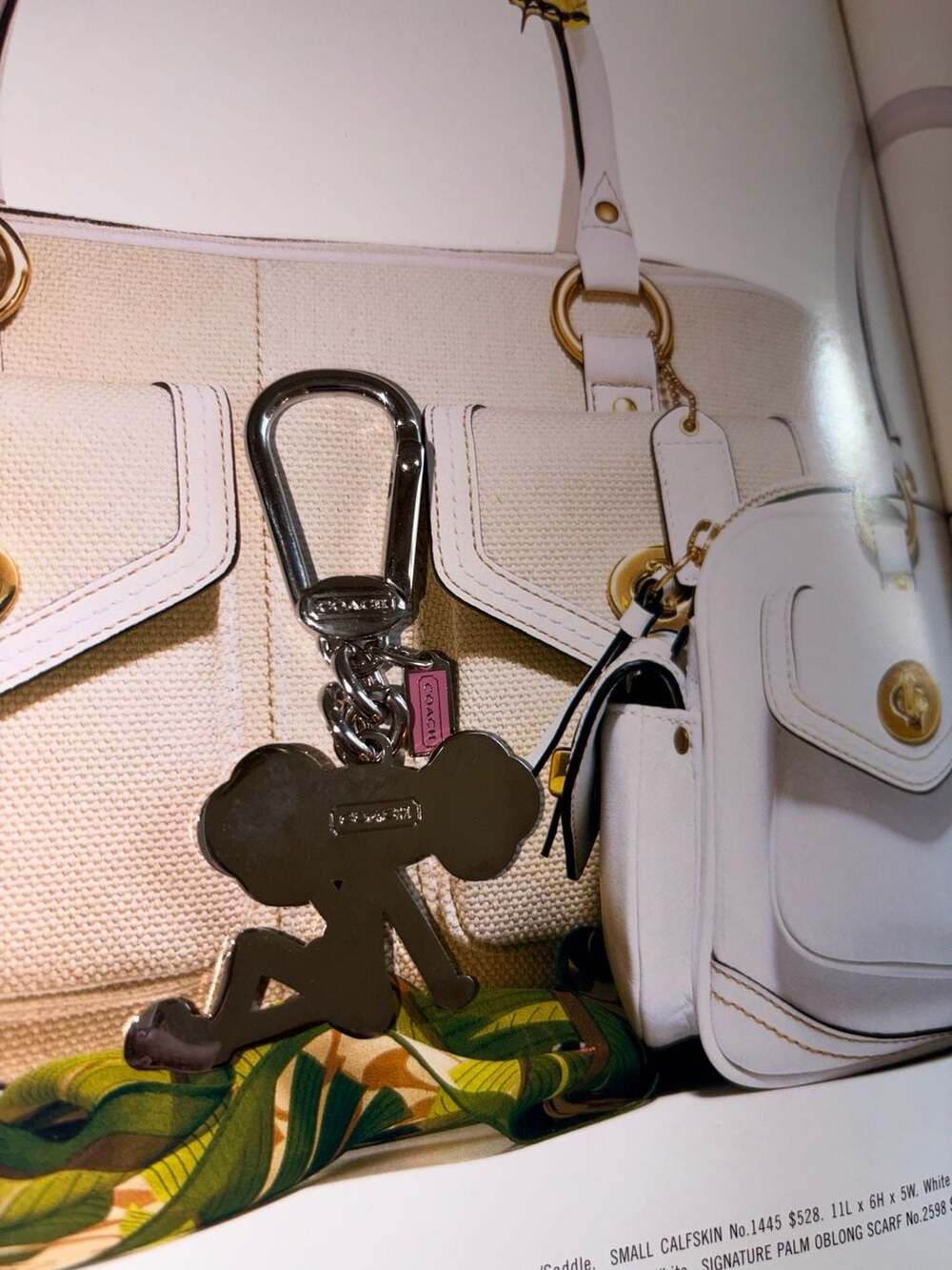 Coach Pink Poppy Chan HTF Japan Exclusive Keychain - Picture 4 of 4